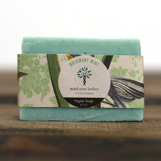 Mind Over Lather | Rosemary Mint Vegan Soap